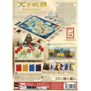 jeu de société Sengoku Provinces en Guerre dos boîte