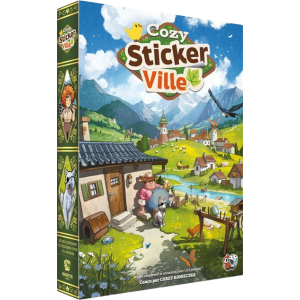 jeu de société Cozy Sticker Ville boîte
