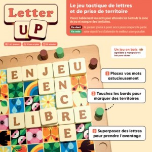 Letter Up dos boite