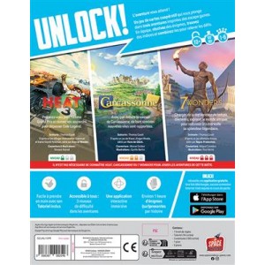 jeu Unlock New Game Adventures dos boite
