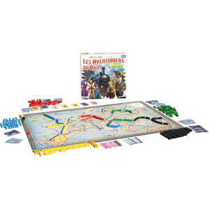 plateau Les Aventuriers du Rail Europe