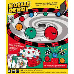 jeu de société Rollie Derby dos boîte