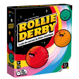 Jeu de société Rollie Derby boîte