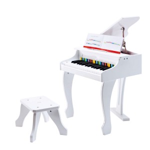 Grand piano à queue blanc électronique Grand piano à queue blanc électronique