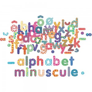 Magnets alphabet minuscule 81 pièces Magnets alphabet minuscule 81 pièces