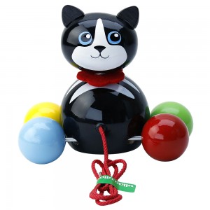 Minou le chat à trainer