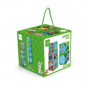 Pyramide Jumbo - La Ferme - cubes gigognes