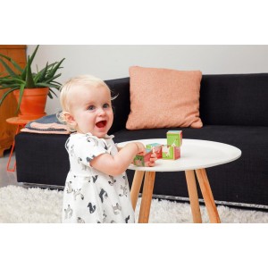 Puzzle de la ferme en 4 blocs en bois