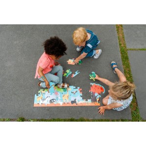 Puzzle de sol du Safari Puzzle de sol du Safari