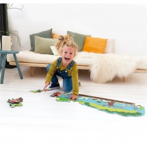 Puzzle de sol de la ferme Puzzle de sol de la ferme