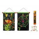 Jeu de fléchettes magnétiques Jungle (moyen modèle)