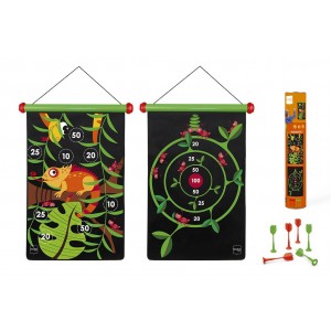Jeu de fléchettes magnétiques de la Jungle Jeu de fléchettes magnétiques de la Jungle