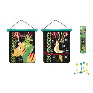 Jeu de fléchettes magnétiques Jungle (moyen modèle) Jeu de fléchettes magnétiques Jungle (moyen modèle)