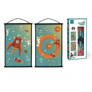 Jeu de fléchettes à ventouses de l'espace