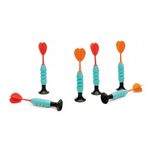 Jeu de fléchettes à ventouses de l'espace