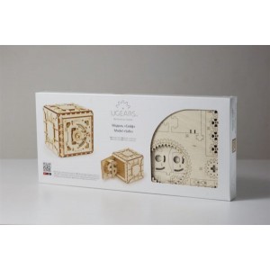 Coffre fort Ugears - Maquette en bois animée