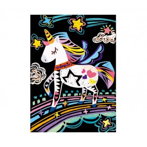 Licornes Magiques - Scratch Art Licornes Magiques - Scratch Art
