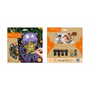 Les Gentils Monstres - Scratch Art Les Gentils Monstres - Scratch Art