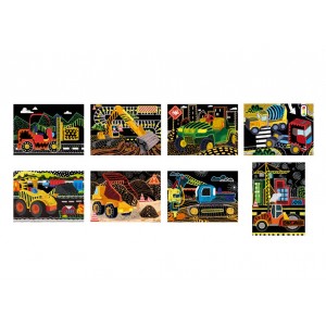 Les Chantiers - Scratch Art Les Chantiers - Scratch Art