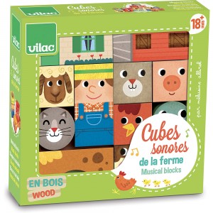Cubes sonores de la ferme Cubes sonores de la ferme