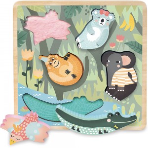 puzzle tactile Jungle M.Carlslund puzzle tactile Jungle M.Carlslund