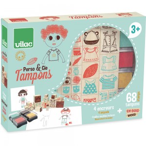 Coffret Tampons Perso & Cie Coffret Tampons Perso & Cie