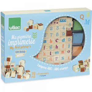 Coffret tampons Ma première imprimerie Coffret tampons Ma première imprimerie