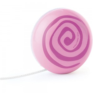yoyo spirale bicolores rose