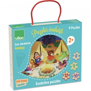Puzzles évolutifs les vacances