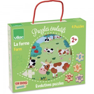 Puzzles évolutif la ferme