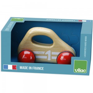 Voiture 1er âge bois naturel Voiture 1er âge bois naturel