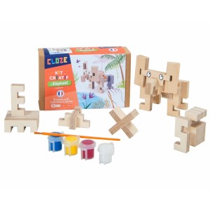 Construis et décore ton éléphant !