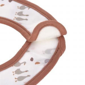 Lot de 5 bavoirs Tiny Farmer Oie