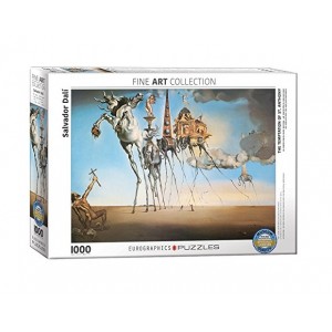 Puzzle 1000 pièces : Salvador Dalí - La Tentation de Saint Antoine
