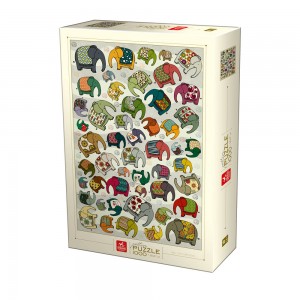 Nature Collection - Patern Elephant - Puzzle 1000 pièces