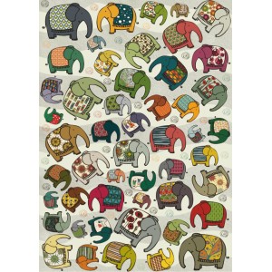 Nature Collection - Patern Elephant - Puzzle 1000 pièces