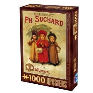 Vintage Poster - Suchard - Puzzle 1000 pièces