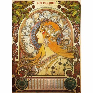 Alphonse MUCHA : Zodiaque - Puzzle 1000 pièces