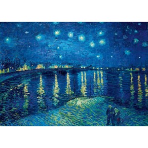 Van Gogh - Starry Night over the rhone - Puzzle 1000 pièces