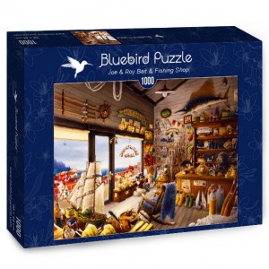 Boutique de pêche de Joe & Roy - Puzzle 1000 pièces