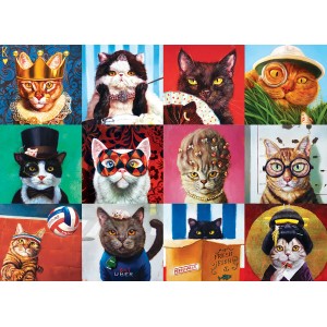 Funny cats - Puzzle 1000 pièces