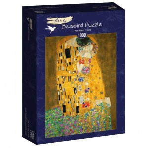 Gustave Klimt - Le baiser - Puzzle 1000 pièces