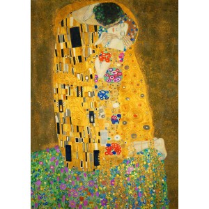 Gustave Klimt - Le baiser - Puzzle 1000 pièces