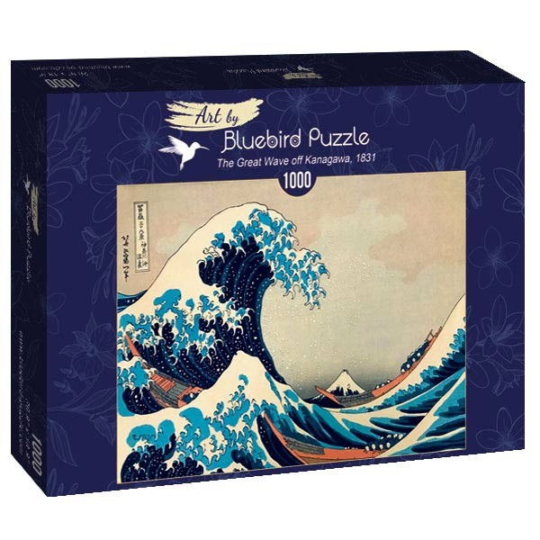 Puzzle - Adulte - 1000 pièces - Hokusai - La Vague de Kanagawa