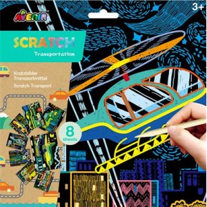 Les transports - Scratch Art Les transports - Scratch Art