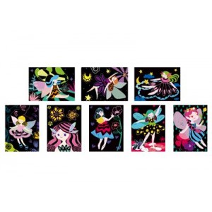 Mes Petites Fées - Scratch Art Mes Petites Fées - Scratch Art