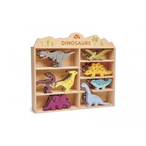 Set de dinosaures avec étagère