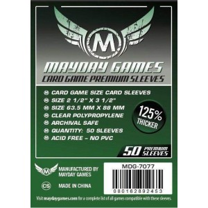 Protèges cartes 63,5x88mm MAYDAY Premium Protèges cartes 63,5x88mm MAYDAY Premium