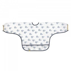 Bavoir manches longues Baleine