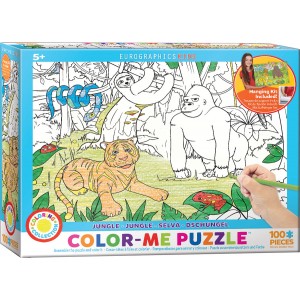 Color me - La Fôret - Puzzle 100 pièces